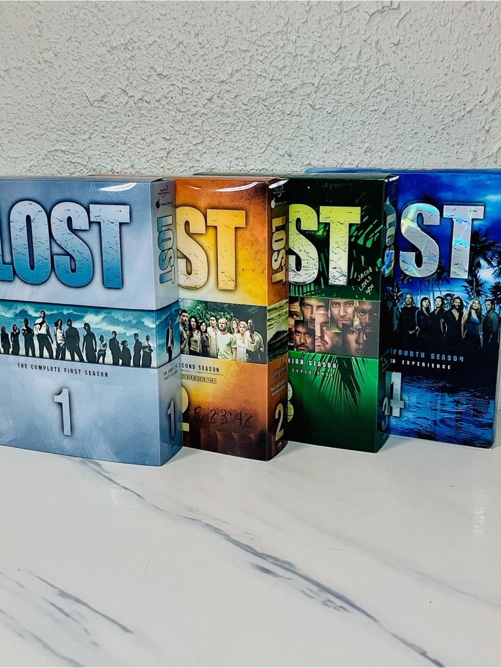 Lost DVD Box Sets Seasons 1-4